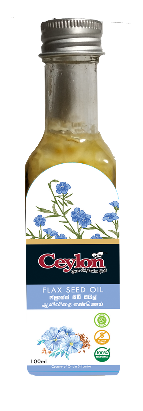 CEYLON 100ml Fax Seed Oil