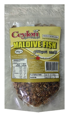 CEYLON 100g MALDIVE FISH CHIPS
