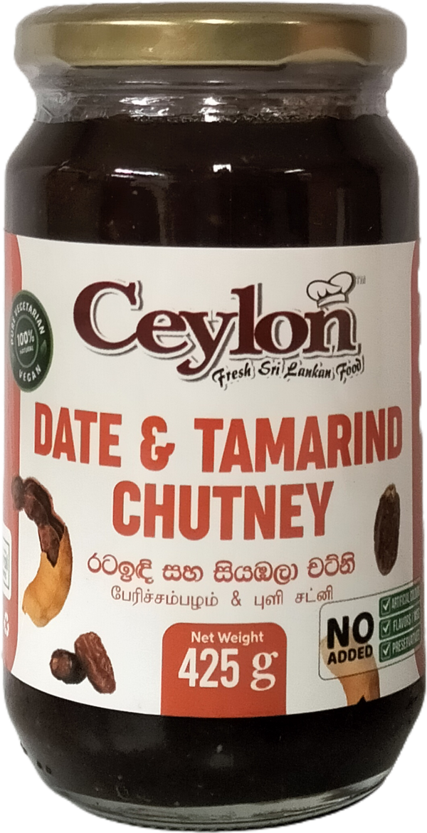 CEYLON 425g DATE & TAMARIND CHATNEY