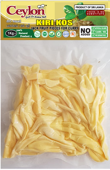 CEYLON KIRI KOS (JACKFRUIT CURRY PIECES) 1kg X 12