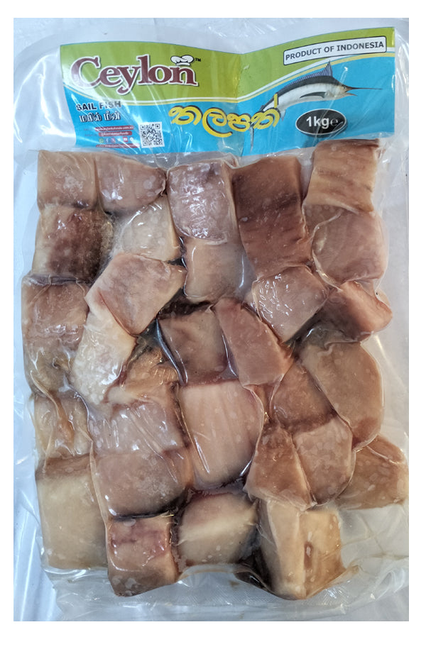 CEYLON 1kg THALAPATH (SAIL FISH) FISH CUBES (INDONESIA)