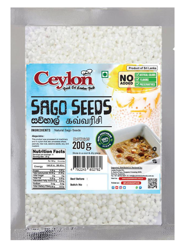 CEYLON 200g SAGO SEEDS