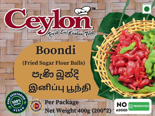 CEYLON 400g Boondi X 12