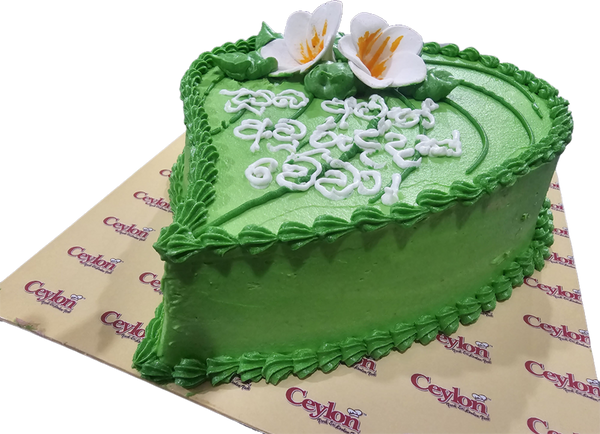 CEYLON 500g X 8 NEW YEAR CELEBRATION CAKE (BETEL LEAF SHAPE)