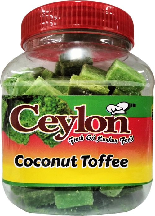 CEYLON 500g COCONUT TOFFEE (GREEN)