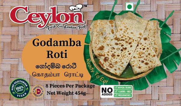 CEYLON 8PCS (454g) GODAMBA ROTI (PLAIN ROTI)