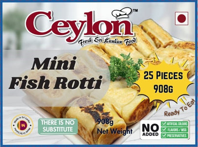 CEYLON 25PCS (908g) MINI FISH ROTTI X 12