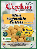 CEYLON 25PCS (908g) MINI VEGI CUTLETS X 12