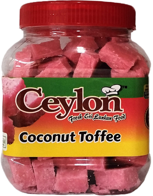 CEYLON 500g COCONUT TOFFEE (PINK)