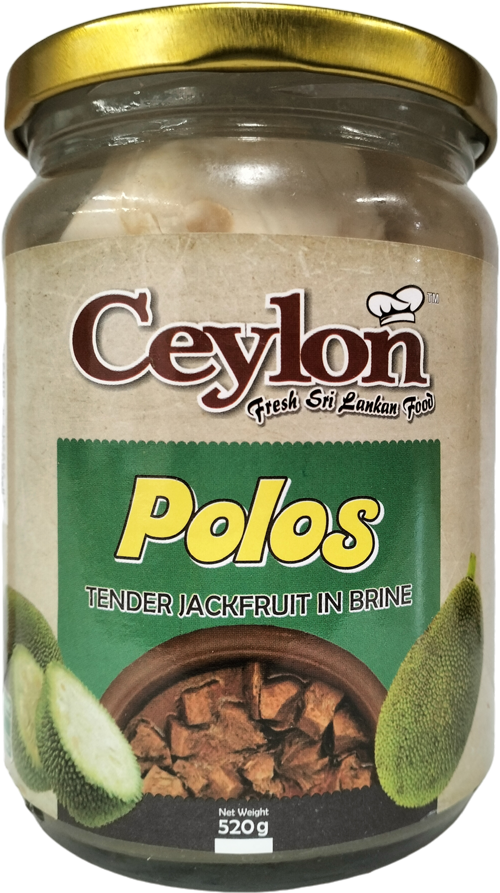 CEYLON POLOS (YOUNG JACKFRUIT) IN BRINE 500g X 12