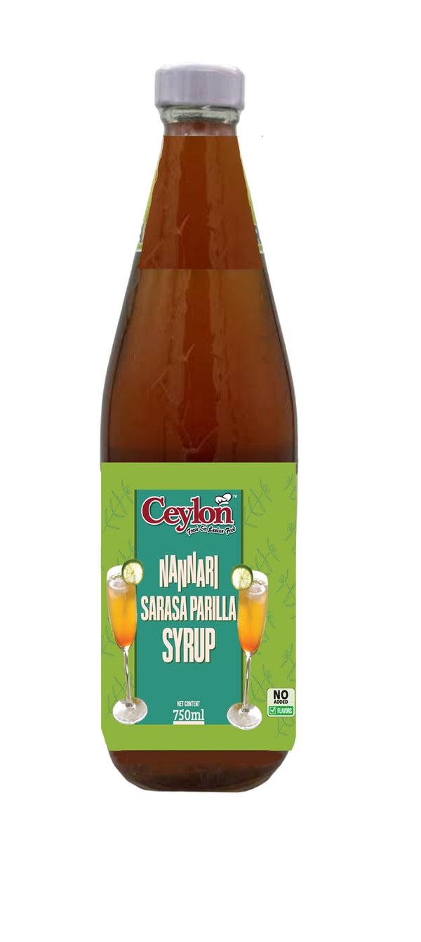 CEYLON 750ml Nanari Sarasa Parilla (Iramusu) Syrup (Cordial)