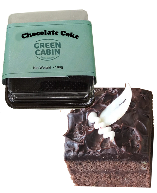 GREEN CABIN 100g X 16 CHOCOLATE CAKE PIECES