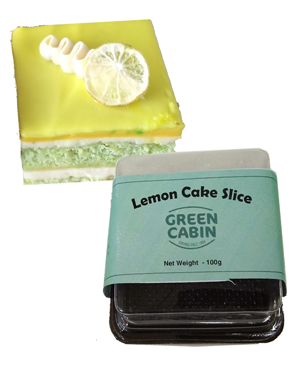 GREEN CABIN 100g X 16 LEMON CAKE PIECES