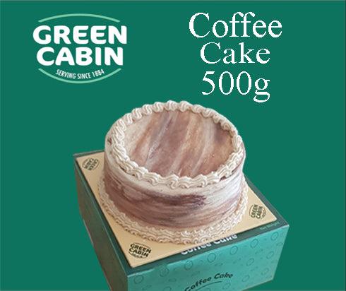 GREEN CABIN 500g X 8 COFFEE CAKE