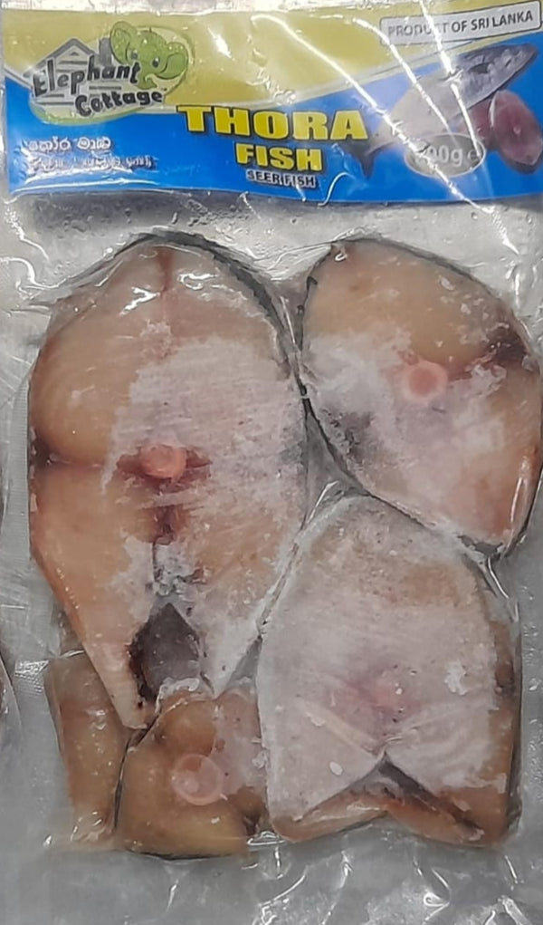 ELEPHANT COTTAGE 500g THORA (SPANISH MACKEREL) FISH STEAKS (PRODUCT OF SRI LANKA)