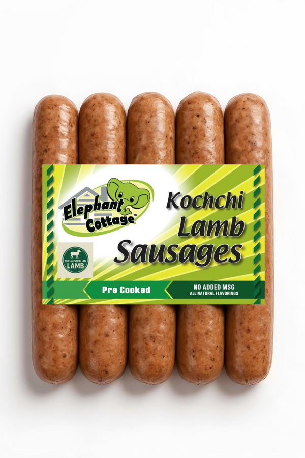 ELEPHANT COTTAGE KOCHCHI LAMB SAUSAGES 360g X 30