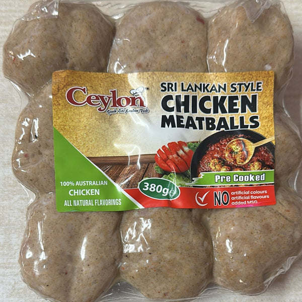 CEYLON CHICKEN MEATBALLS 380g X 30