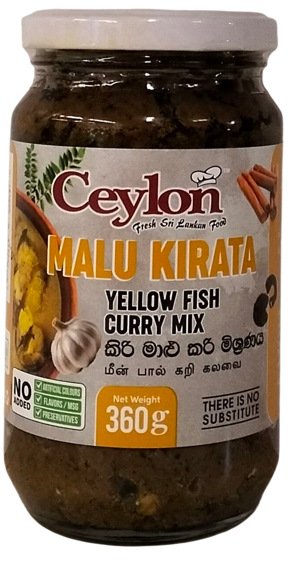 CEYLON 360g MALU KIRATA (YELLOW FISH CURRY MIX)