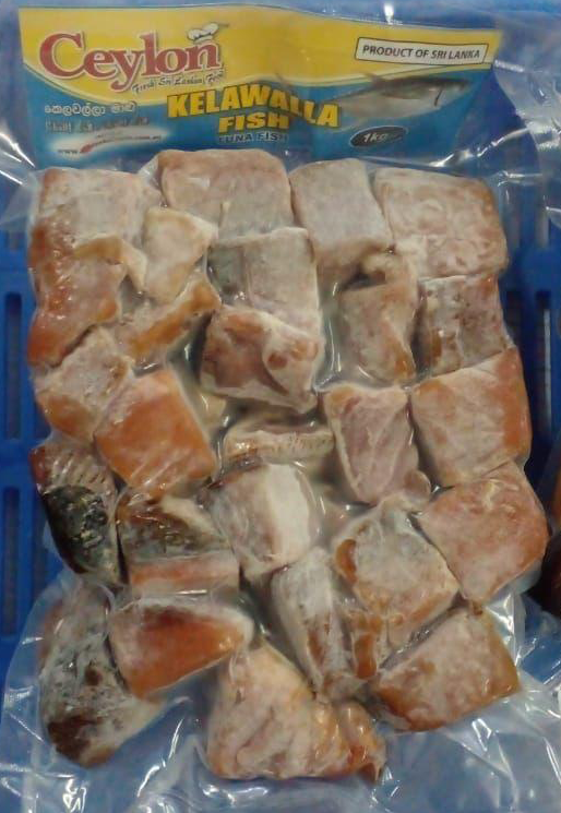 CEYLON 1kg KELAWALLA (TUNA) FISH CUBES)