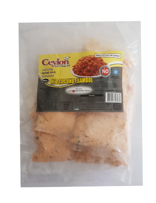 CEYLON 500g RED COCOCNUT SAMBOL (100g X 5 SACHET)