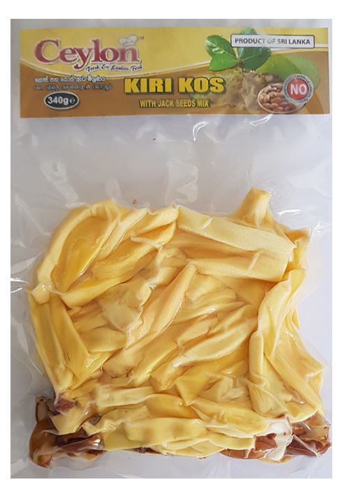 CEYLON KIRI KOS WITH JACKSEEDS (JACKFRUIT & JACKSEEDCURRY PIECES) 340g X 24