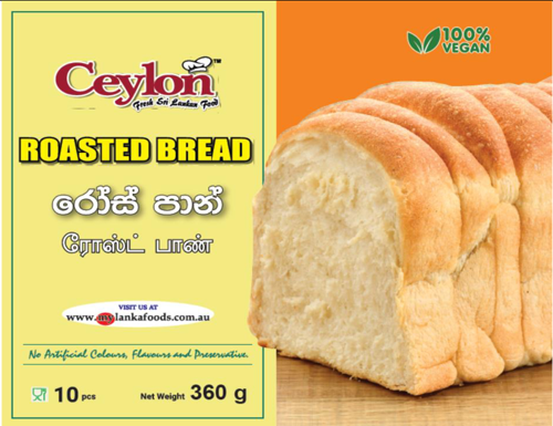 CEYLON 10PCS (360g) ROASTED BREAD (ROSE PAAN)