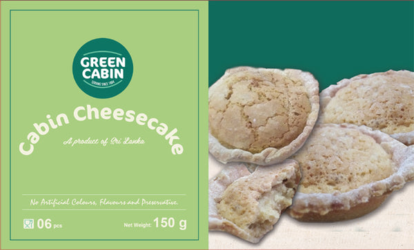 GREEN CABIN 150g X 12 CABIN CHEESECAKE