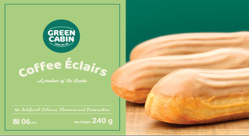 GREEN CABIN 6 PCS (180g) COFFEE ÉCLAIRS