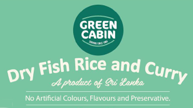 GREEN CABIN 450g DRY FISH RICE & CURRY