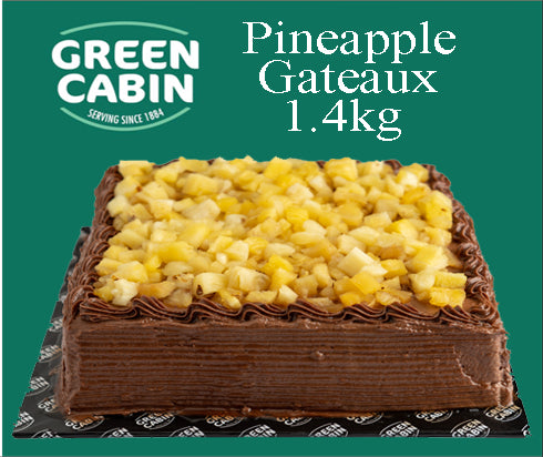 GREEN CABIN 1100g X 4 PINEAPPLE GATEAUX