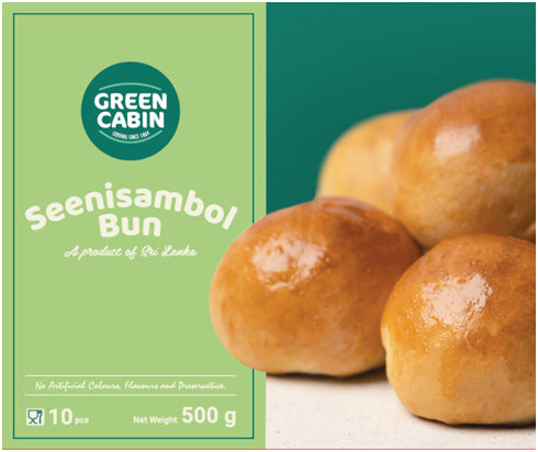 GREEN CABIN 10PCS (500g)  X 12 SEENI SAMBOL (FRIED ONION) BUN